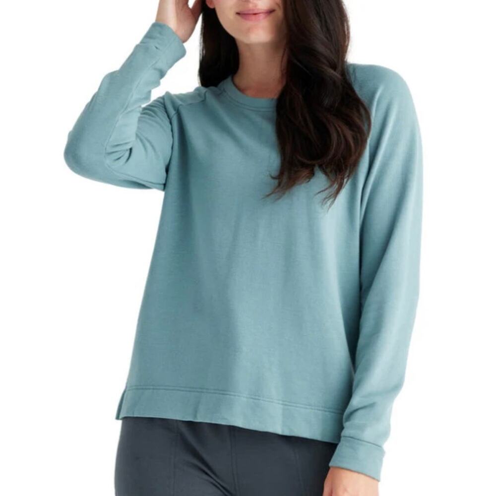 MEMBERS MARK • Seafoam Green French Terry Sweatshirt